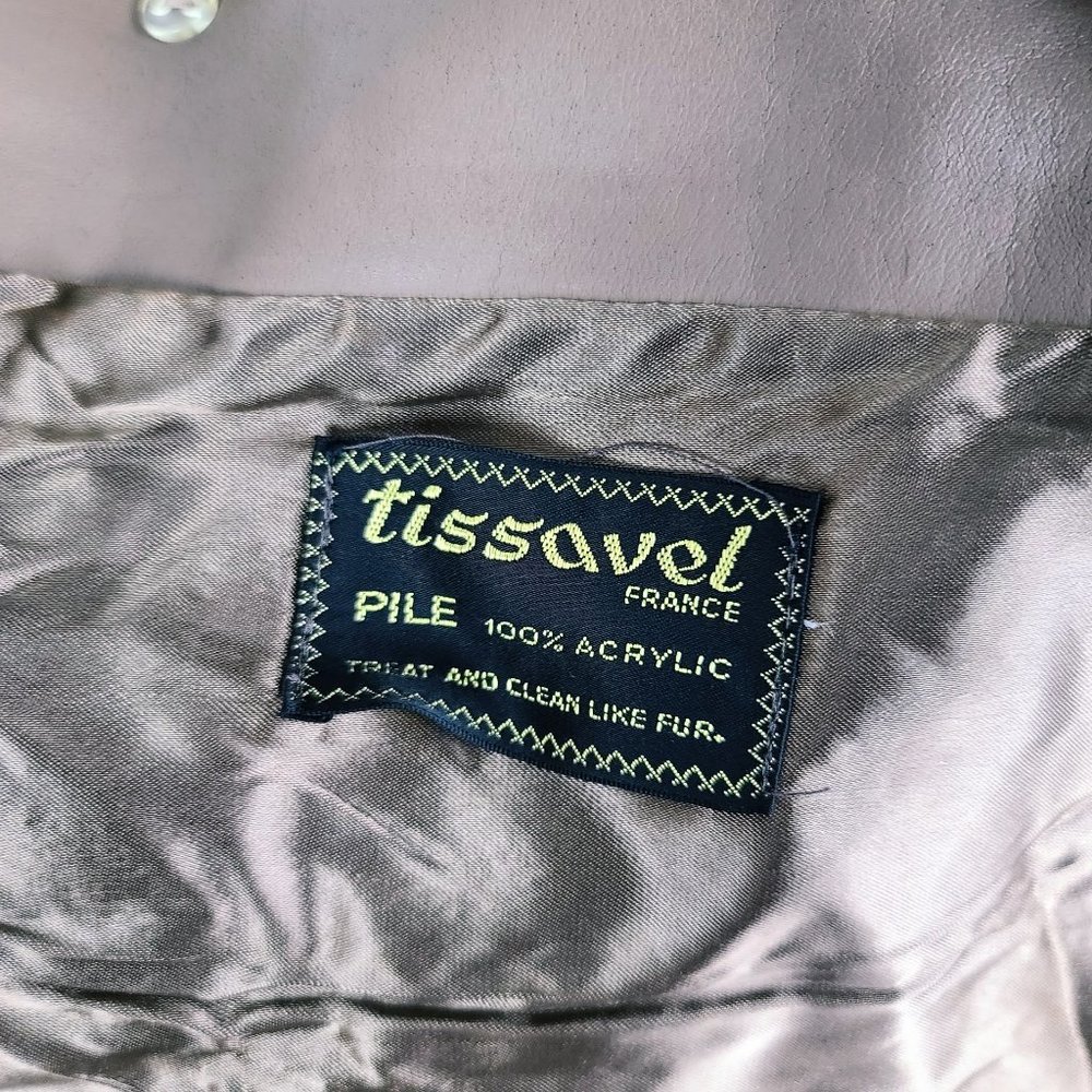 Vintage Tissavel of France Faux Mink Fur Coat - Picture 9 of 13